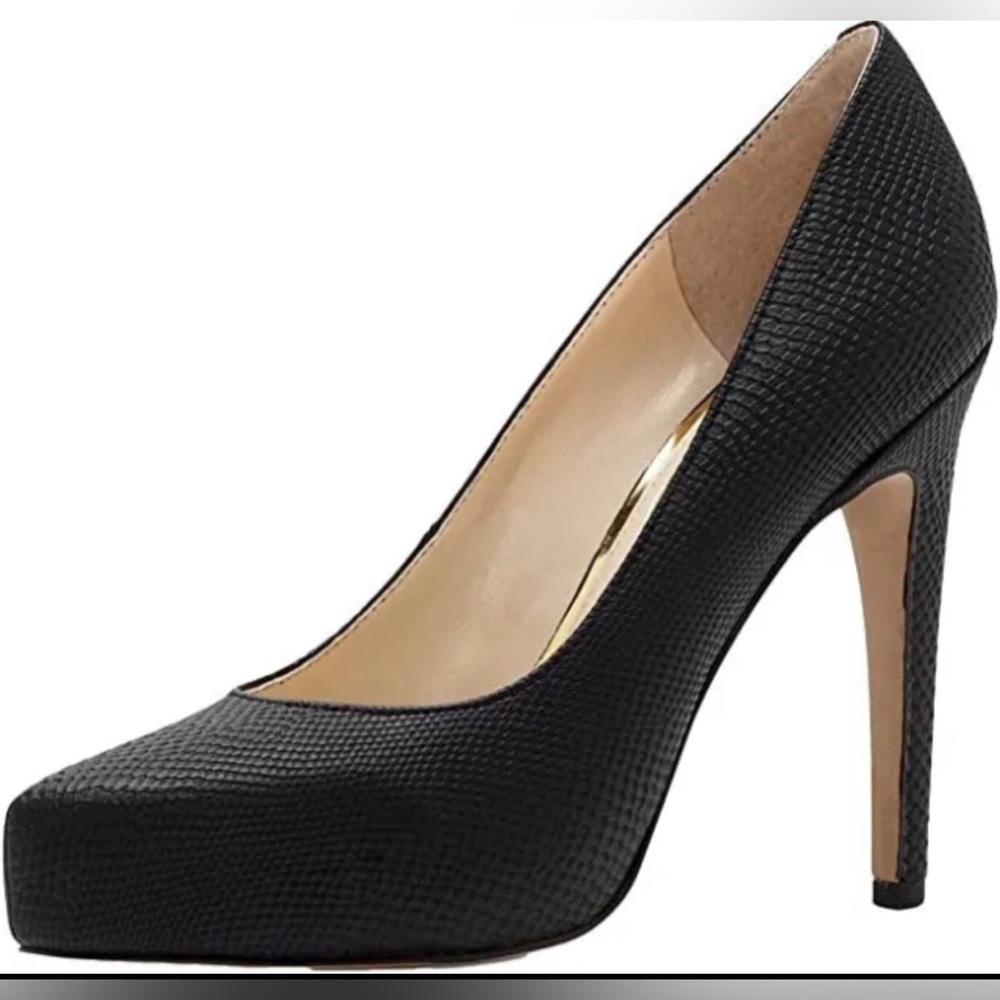 Jessica Simpson Women's Parisah Pump, Black Snake, 7.5M US - New with box